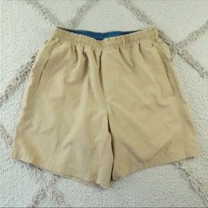 Freeballers Athletic Gym Shorts Mens Large Beige Cross Fit Running Wear